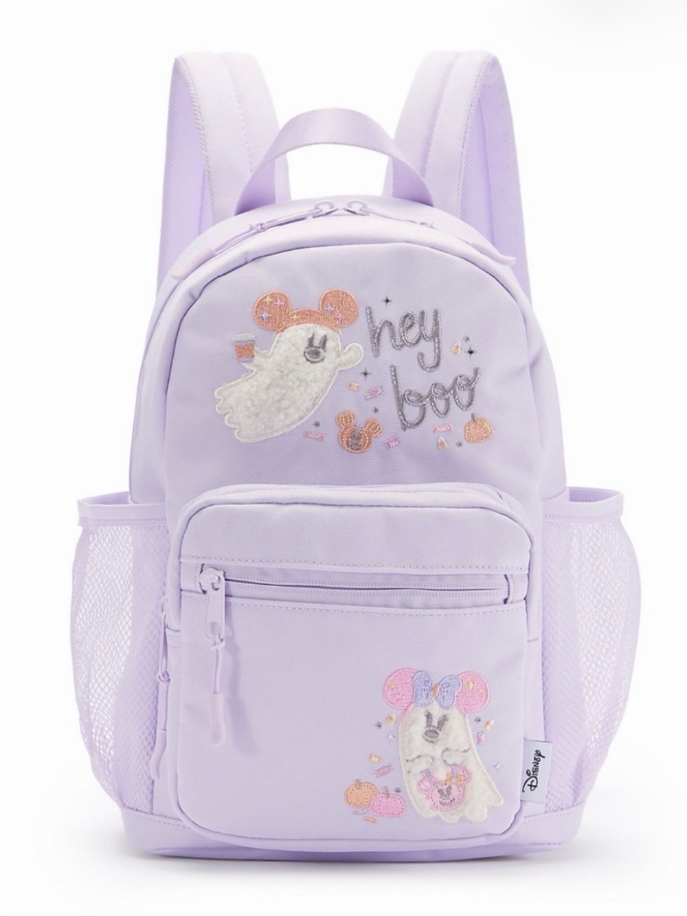 Disney Lavender Mickey & Minnie 'Hey Boo' Cutie Ghost Mini Backpack